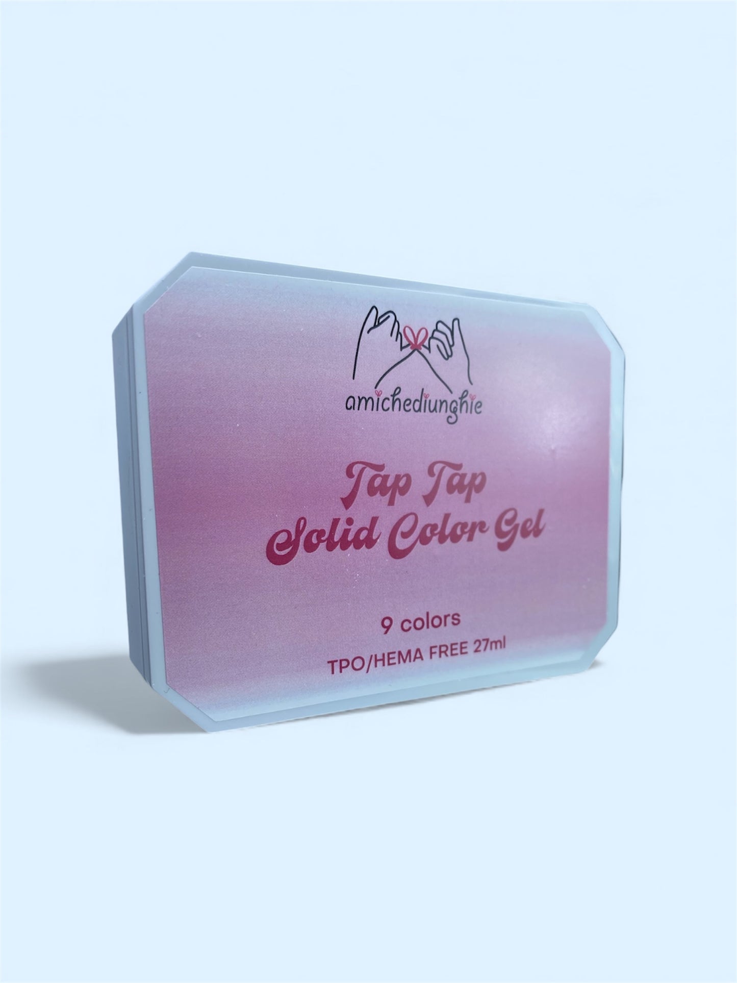 Tap Tap Solid Color Gel - tavolozza con 9 colori gel color solidi - 27ml gel solido