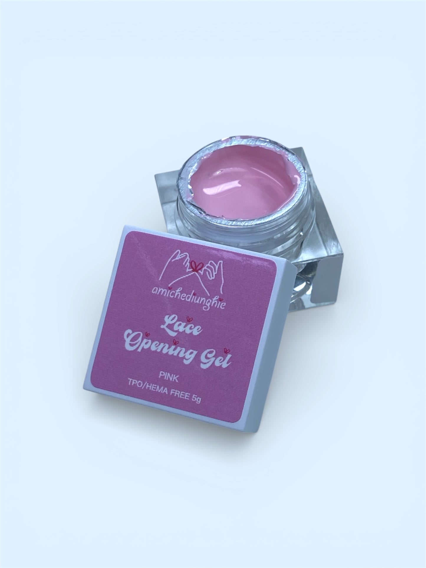 Opening Lace nailart gel - scritte sulle unghie - effetto pizzo-lace gel- nailart pizzo