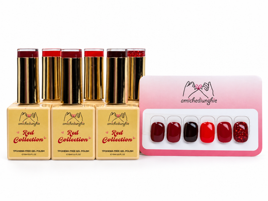Red Collection - Gel Semipermanente 6x15ml