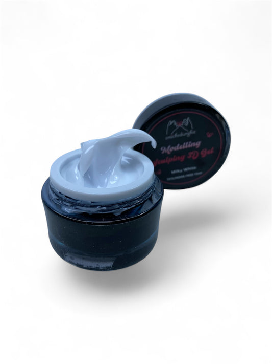 Sculpting Modelling 3D gel white milk - sculpting gel - gel solido modellante 3D milky white