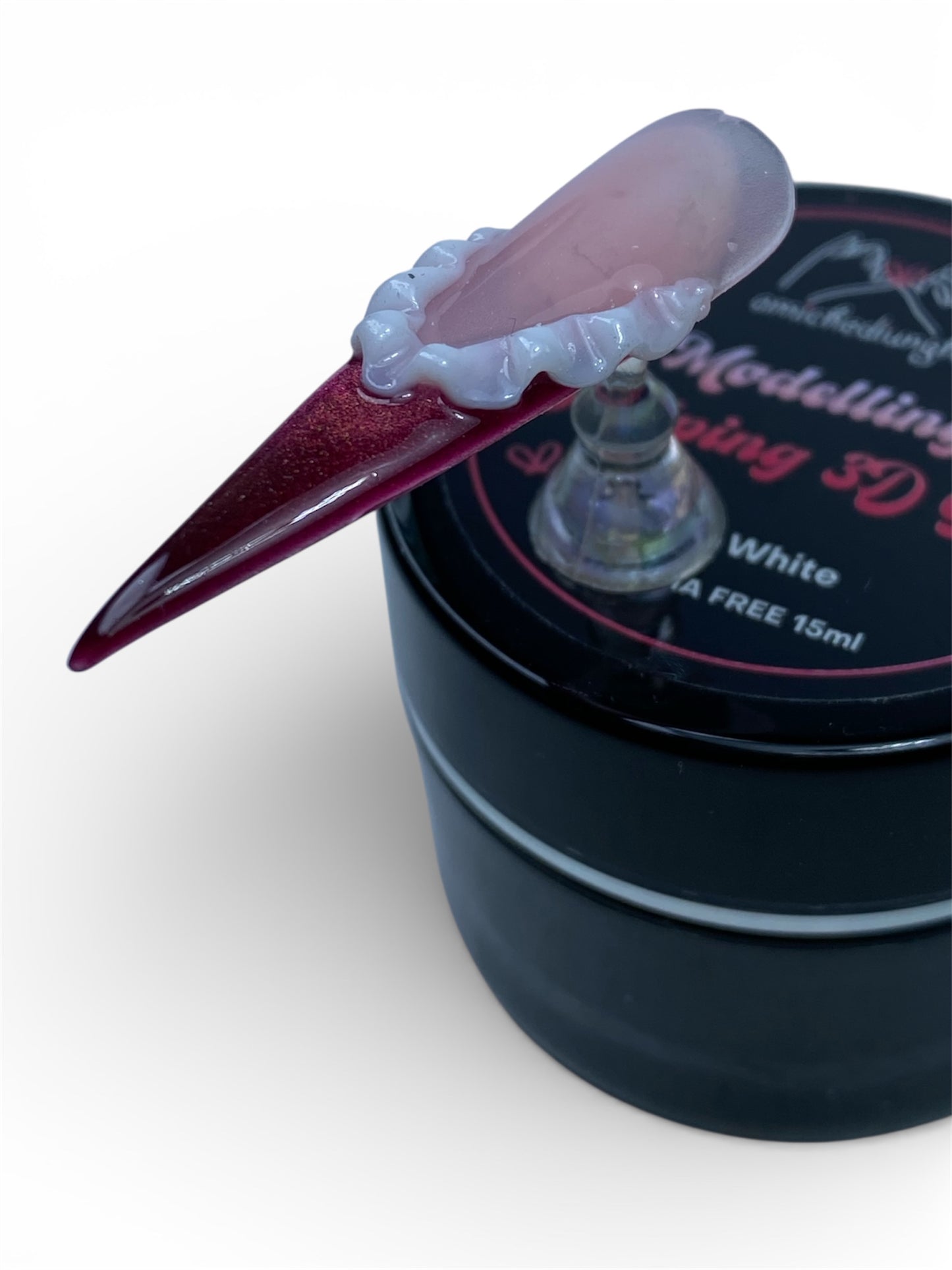 Sculpting Modelling 3D gel white milk - sculpting gel - gel solido modellante 3D milky white