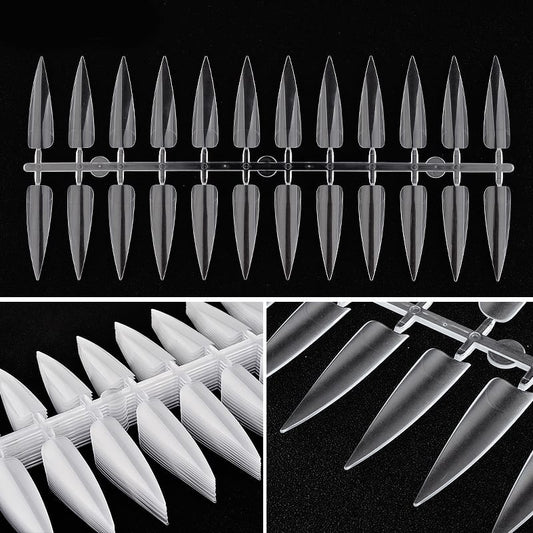 Tip trasparente per esercizi nailart - unica misura - 100pz