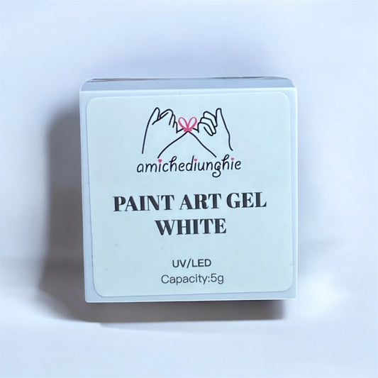 Paint Art Gel White