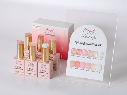 Nude Collection #1 - 6 pz smalto semipermanente 15ml