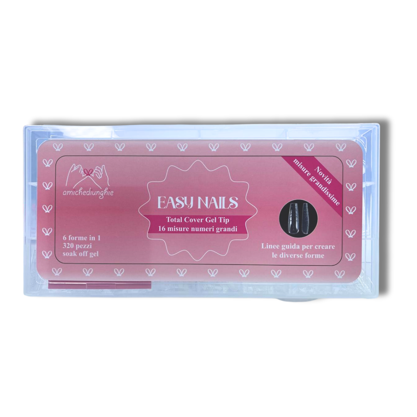 ADU Precision Set – Le Manine + Total Cover Gel Tip Professionali