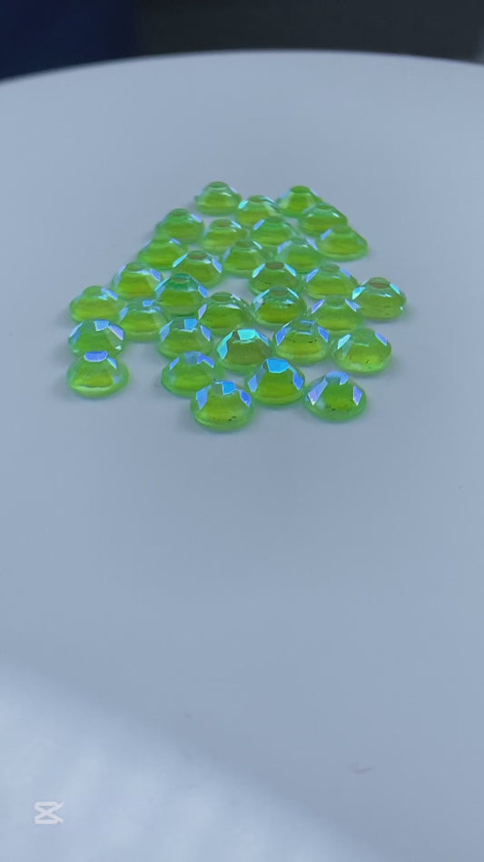 Strass Brillovsky Neon Green AB 100 pz