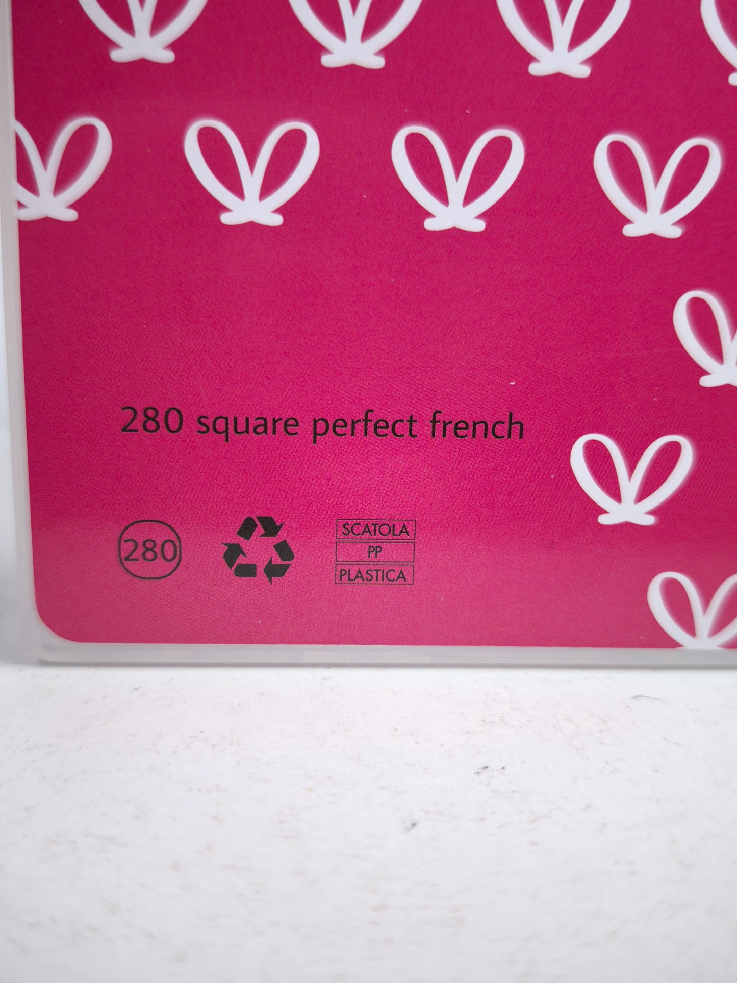 Dualform Square Perfect French 280 - dualform quadrata french perfetto - misure grandi - spessore cuticola 0mm