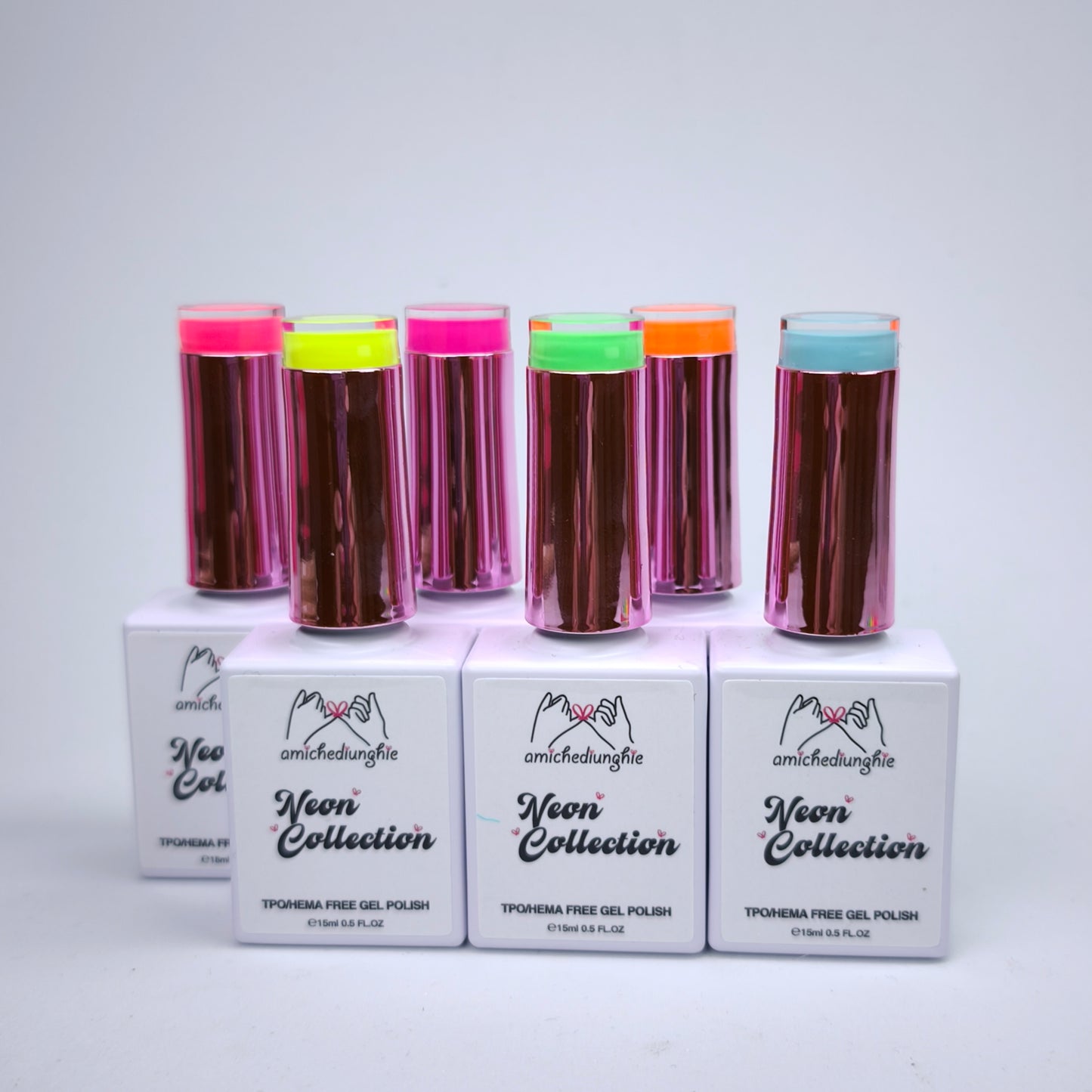 Neon Basic Collection – Gel Semipermanente 6pz. 15 ml.