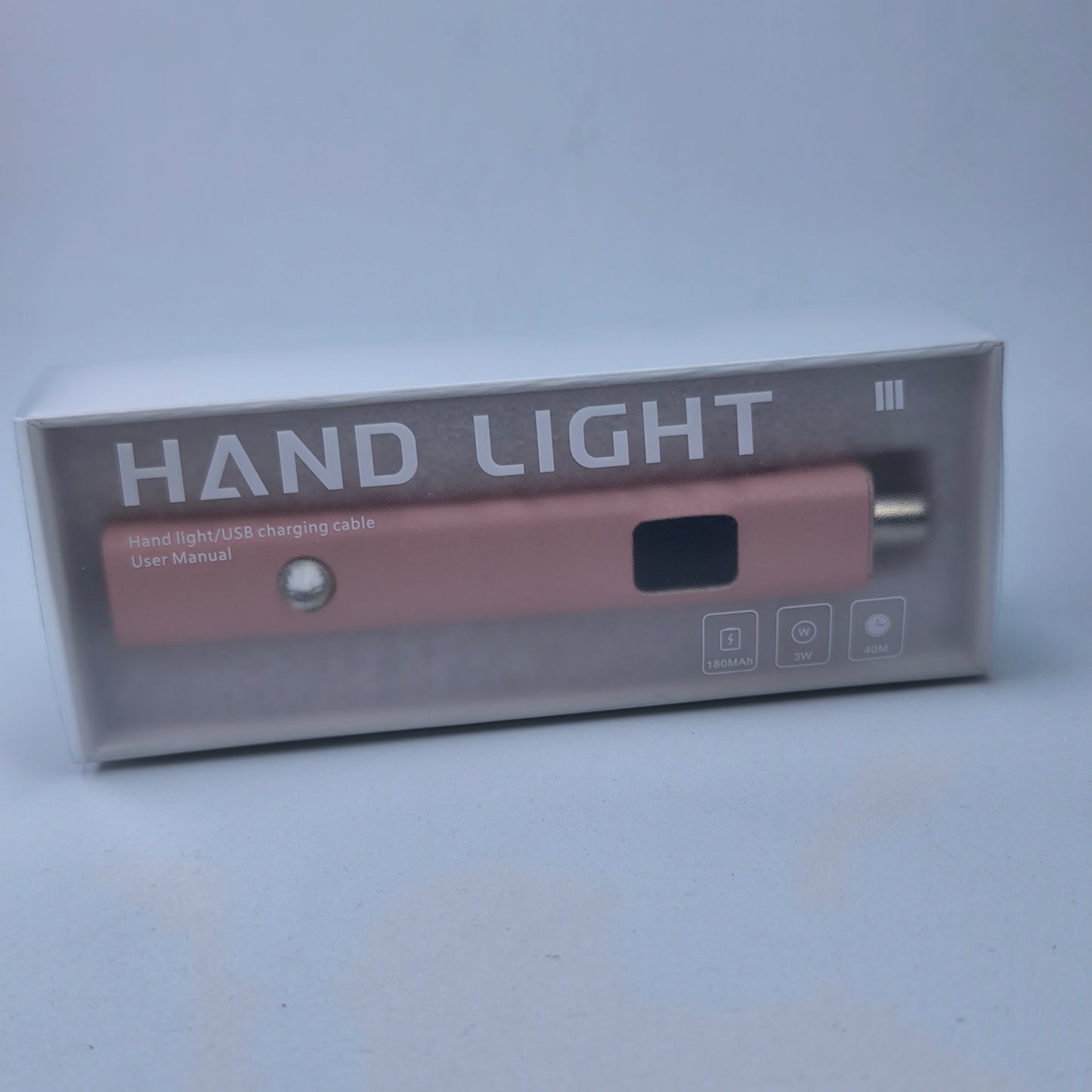 Torcia UV LED 3watt ricaricabile - calamita per gel cat eye - hand lamp 3 watt