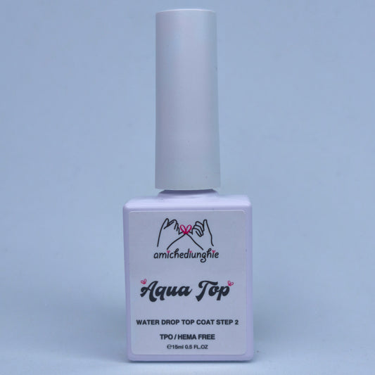 Aqua Top Coat 15ml - Sigillante Top Coat effetto gocce d'acqua