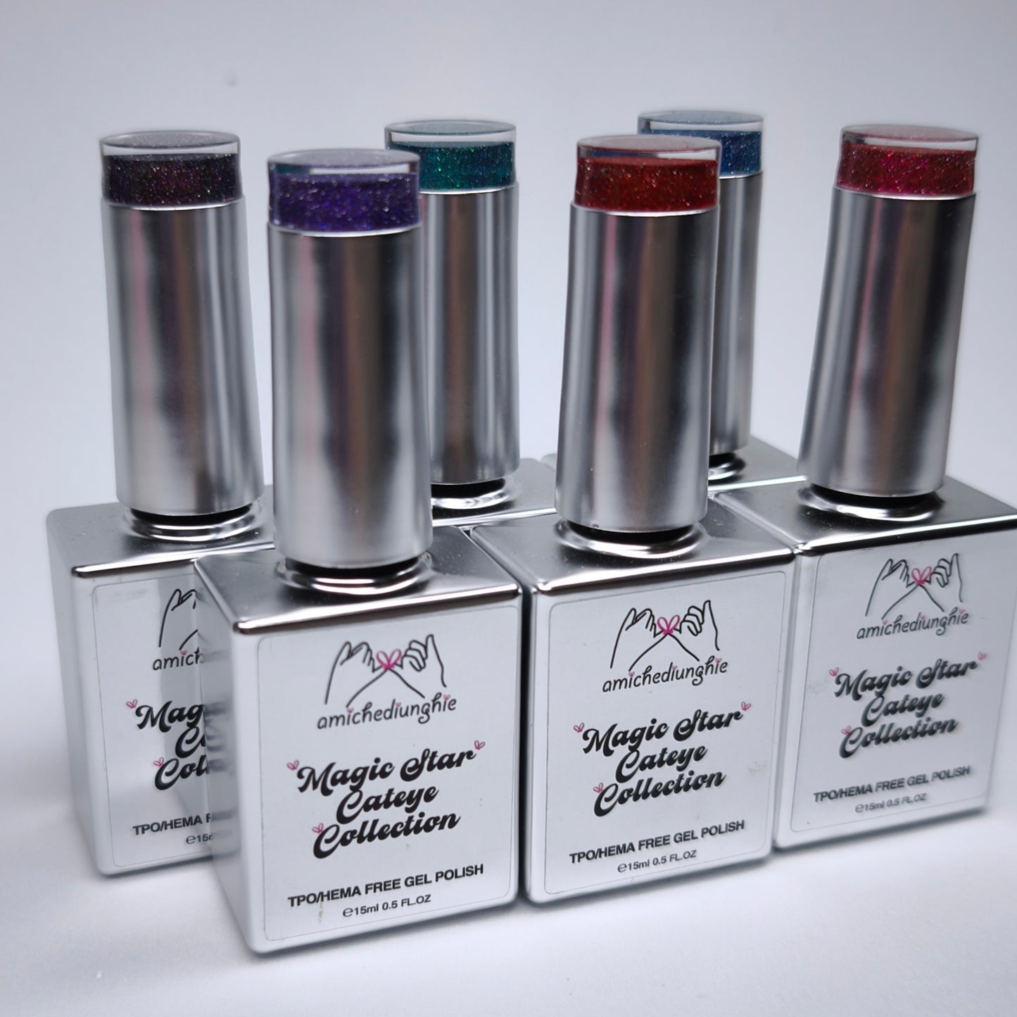 Magic Star CatEye Collection Gel Polish semipermanente 6pz. 15 ml.