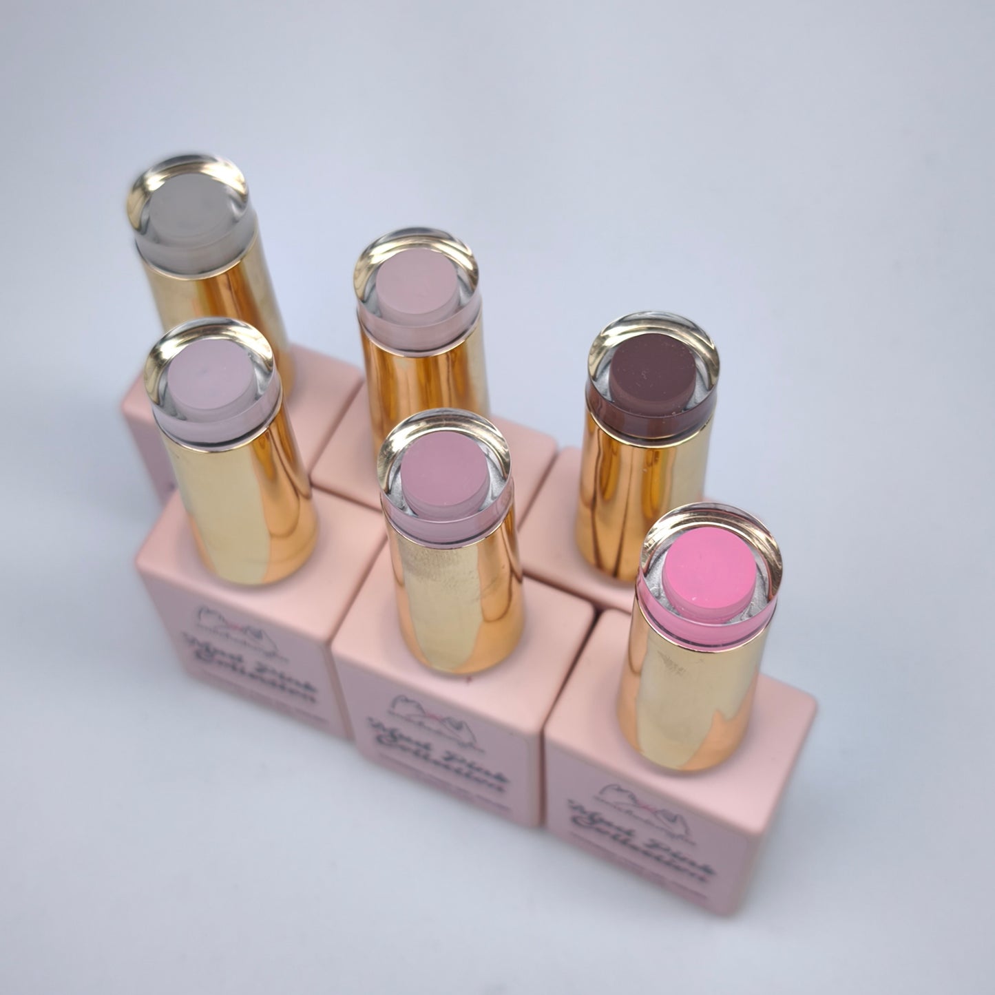 Mud Pink Mix Basic Collection – Gel Semipermanente 6pz. 15 ml.
