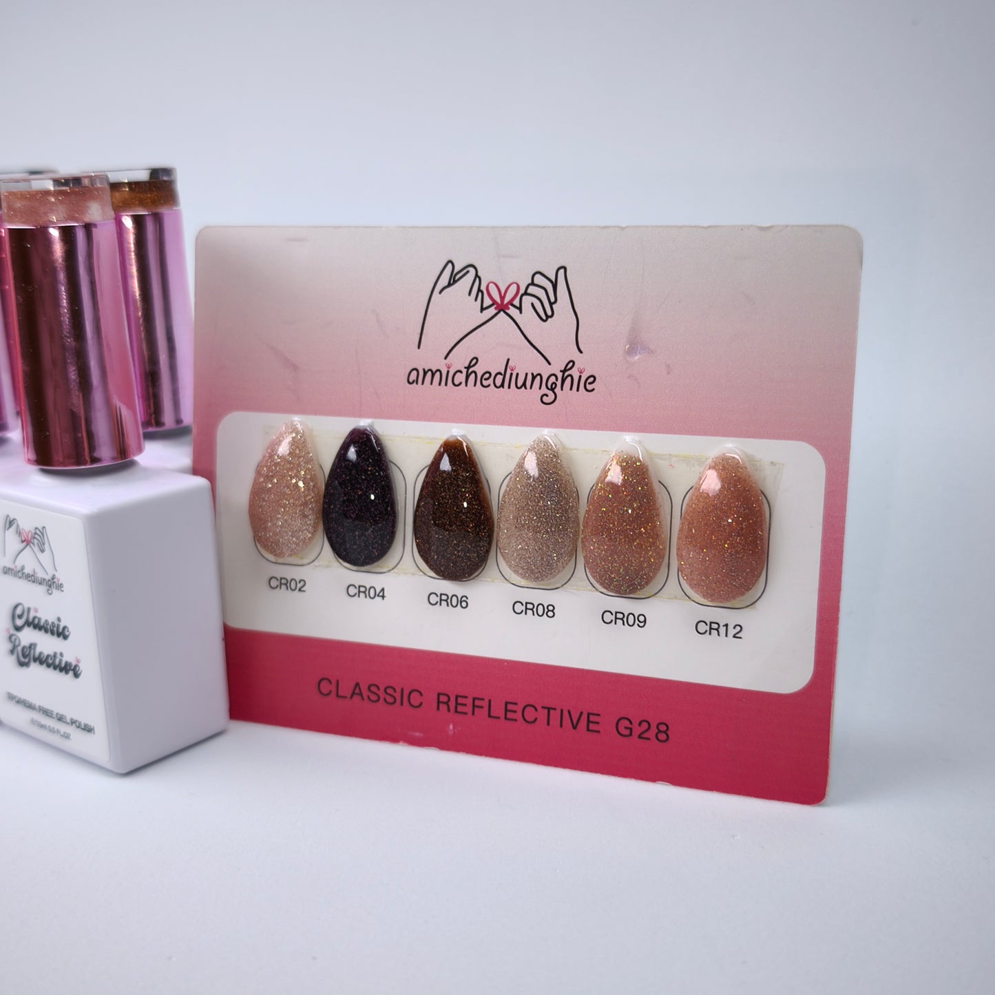 Reflective Classic Collection. Gel Polish semipermanente 6 pz. 15 ml.