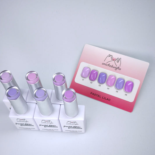 Pastel Lilac Basic Collection – Gel Semipermanente 6pz. 15 ml.