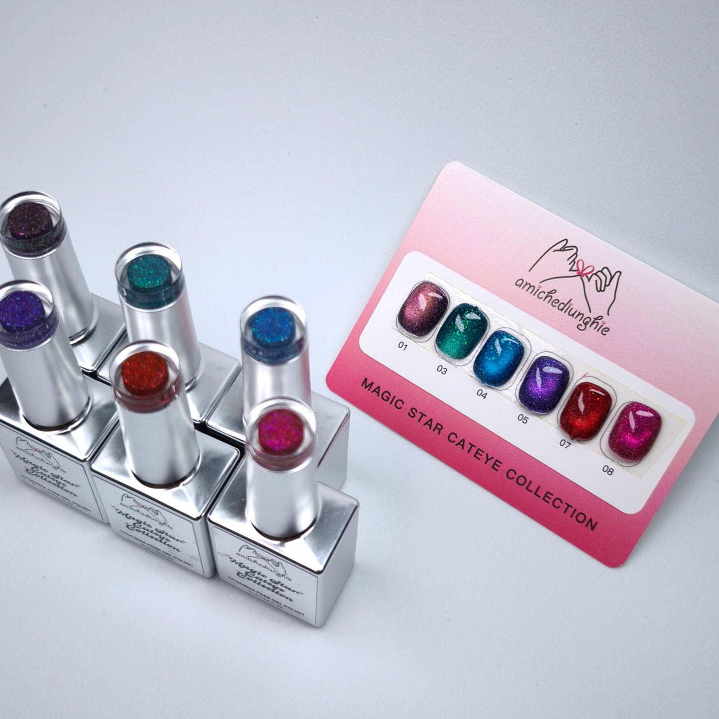Magic Star CatEye Collection Gel Polish semipermanente 6pz. 15 ml.