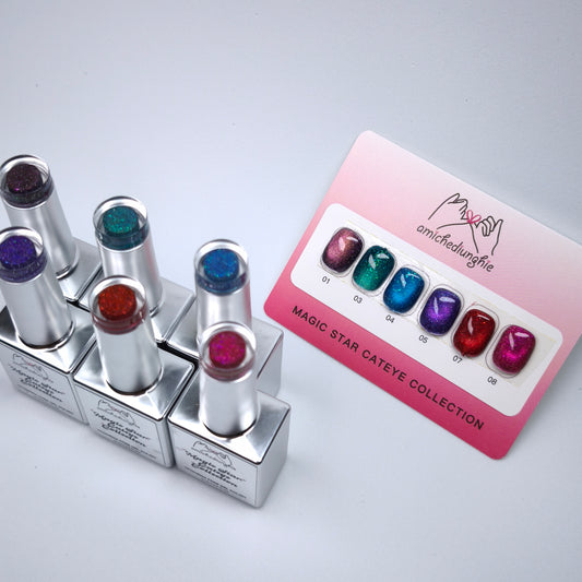 Magic Star CatEye Collection Gel Polish semipermanente 6pz. 15 ml.