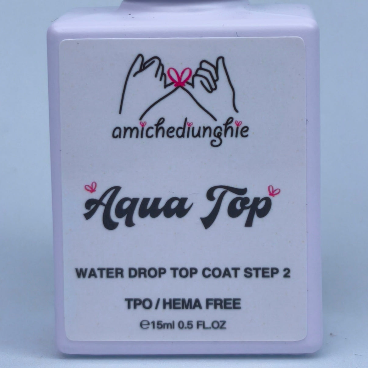 Aqua Top Coat 15ml - Sigillante Top Coat effetto gocce d'acqua