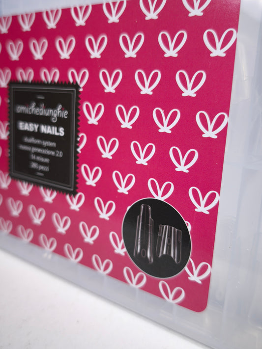 Sandwich Dualform 406 short square - dualform sandwich quadrato corto - spessore cuticola 0mm