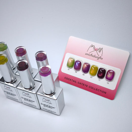 Cocktail CatEye Collection Gel Polish semipermanente 6pz. 15 ml.