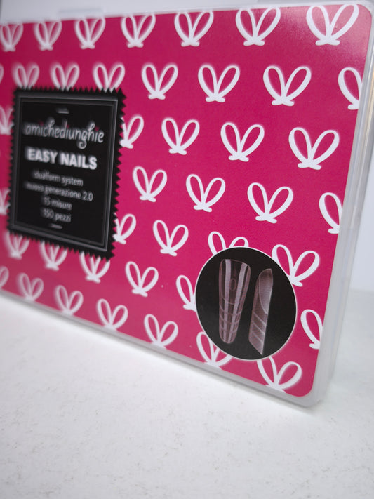 Dualform Perfect French Mandorla Gotica 290 - dualform french perfetto mandorla gotica misure grandi - spessore cuticola 0mm