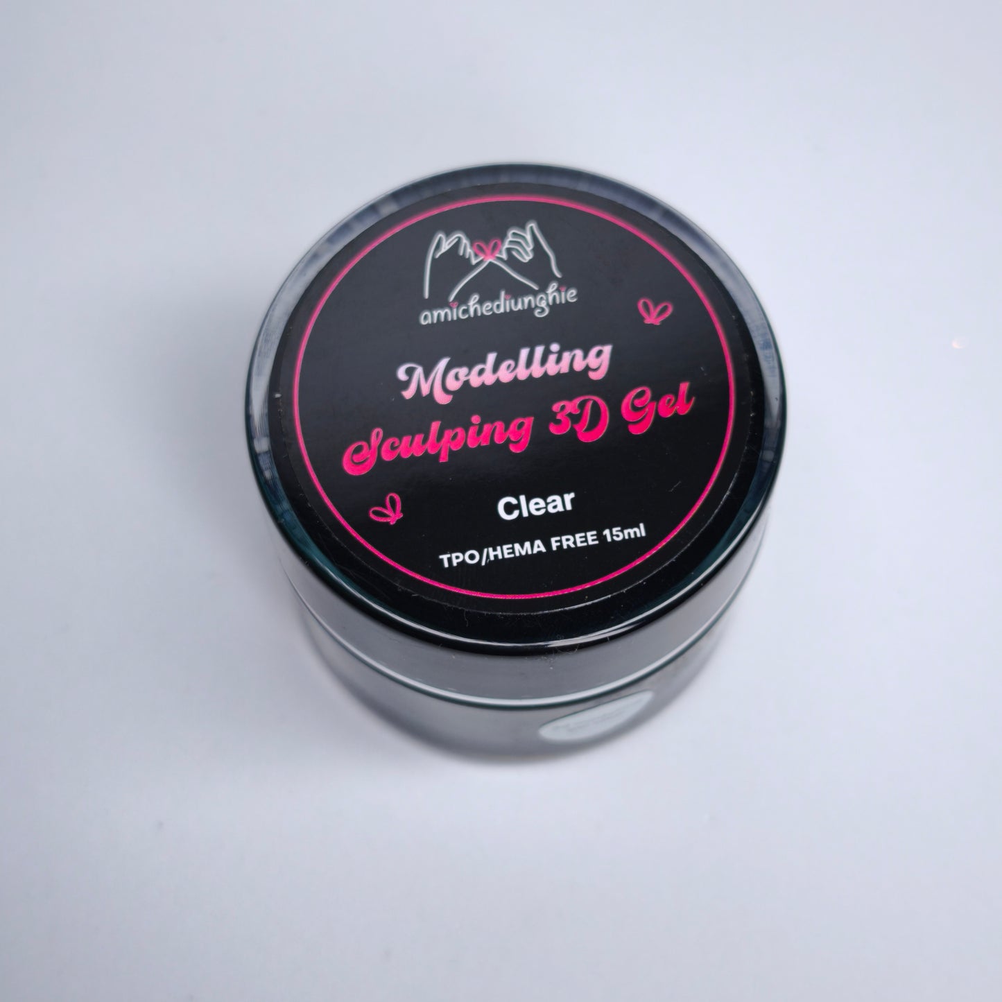 Sculpting Modelling 3D gel trasparente - sculpting gel - gel solido modellante 3D clear trasparente