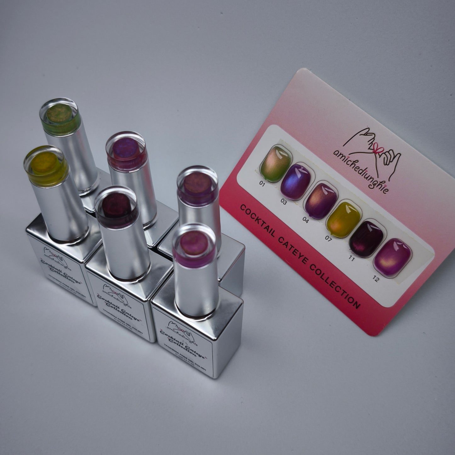 Cocktail CatEye Collection Gel Polish semipermanente 6pz. 15 ml.