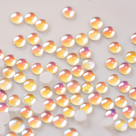BRILLOVSKY STRASS MEZZA PERLA SIRENA OPAL AB 100PZ